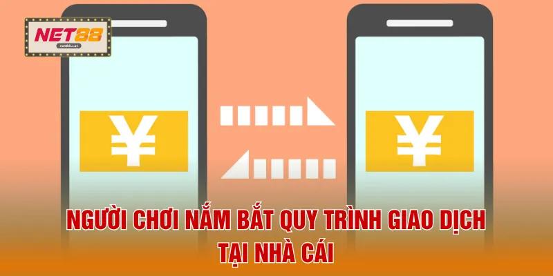 Rút Tiền NET88 3 Người chơi nắm bắt quy trình giao dịch tại nhà cái